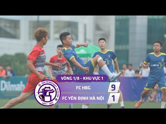 [ Highlights ] HBG vs Yên Định HN ( V 1/8 - Giải bóng đá VĐ sân 7 TP Hà Nội lần 1- Khu vực 1 ).