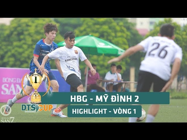 [Highlights] HBG - MỸ ĐÌNH 2 | Vòng 1 - Giải bóng đá 16 đội mạnh cup DTS 2017