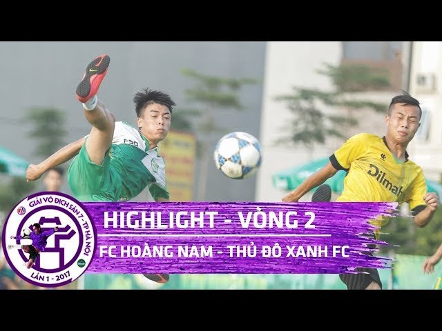 [Highlight] FC HOÀNG NAM - THỦ ĐÔ XANH FC | VÒNG 2 - KV3 | Vô địch sân 7 Hà Nội - Cup Tuấn Sơn