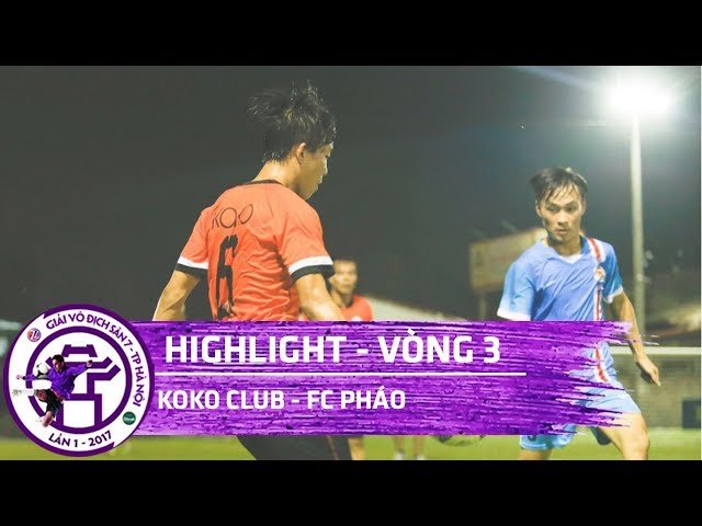 [Highlight] KOKO CLUB - FC PHÁO| VÒNG 3 - KV3 | Vô địch sân 7 Hà Nội - Cup Tuấn Sơn